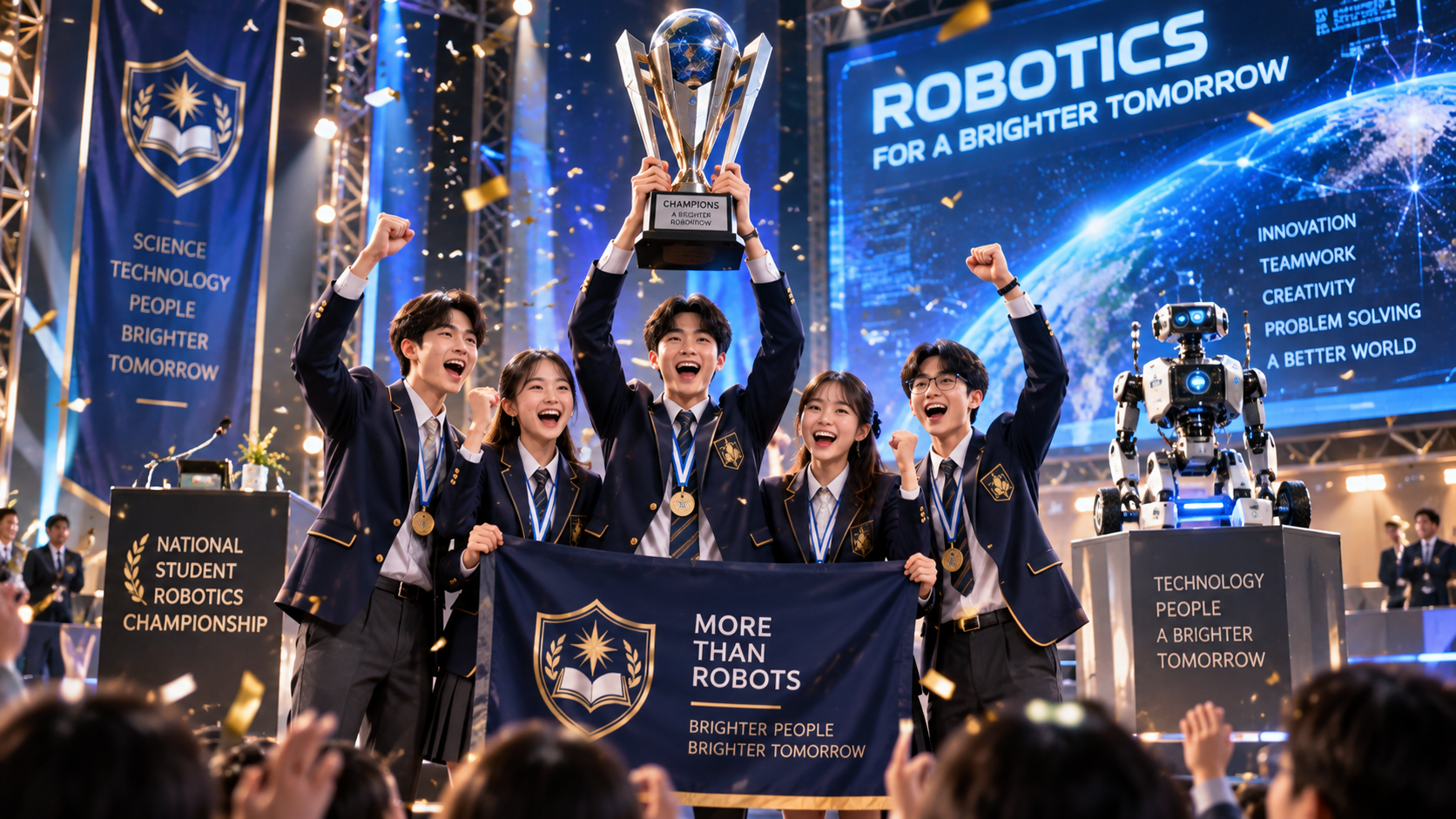 ทีมนักเรียนดารานฤมิตพิทยาการ คว้ารางวัลชนะเลิศหุ่นยนต์กู้ภัยระดับเยาวชนโลก
