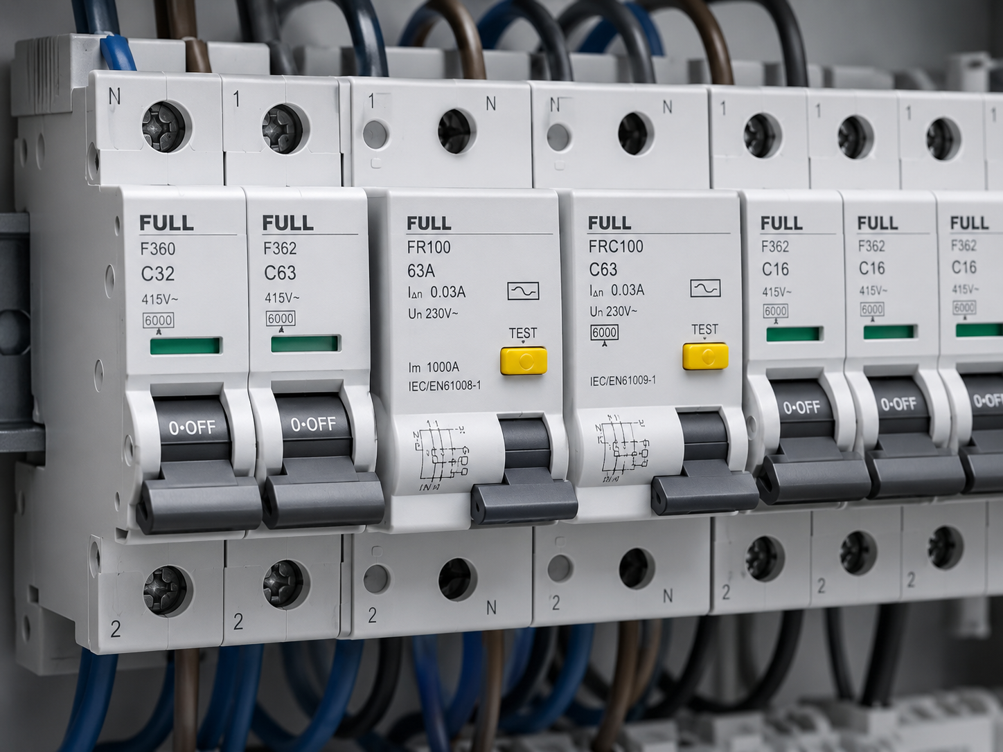 ตู้คอนโทรล เบรกเกอร์ และสวิตช์บอร์ด (Switchboards & Circuit Breakers)