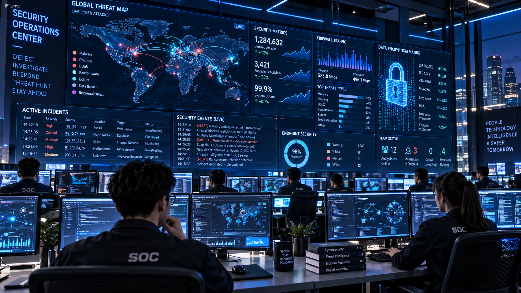 ระบบความปลอดภัยไซเบอร์และการจัดการข้อมูล (Cybersecurity & Governance)